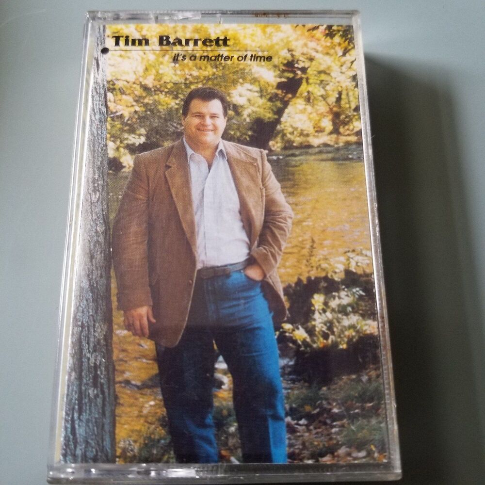 Tim Barrett it's a matter of time cassette tape